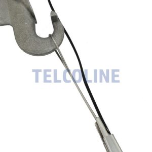 Zatezač za ravne kablove, 4×12 mm, 1.2 kN, TELCOLINE - Слика 3
