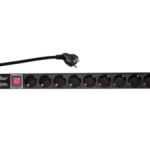 PDU 9 x CEE 7/3, Plug CEE7/7, Surge Protect